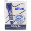 Set péče na rty Stitch Denim balzám na rty 12g a lesk na rty 10ml
