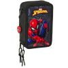 Penál Marvel Spiderman třípatrový s výbavou 37ks