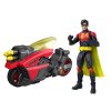 Figurka Dc SuperVillains Robin a motorka