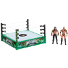 Hrací set WWE Ring a figurky The Rock a Roman Reigns