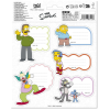 Samolepky etikety The Simpsons 10ks1
