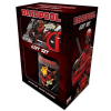 Merch Deadpool Dárkový set hrnek, klíčenka a tácek